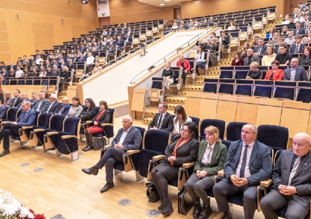 Gala Perspektyw 2023 - zaproszeni goście. Aula PRz.